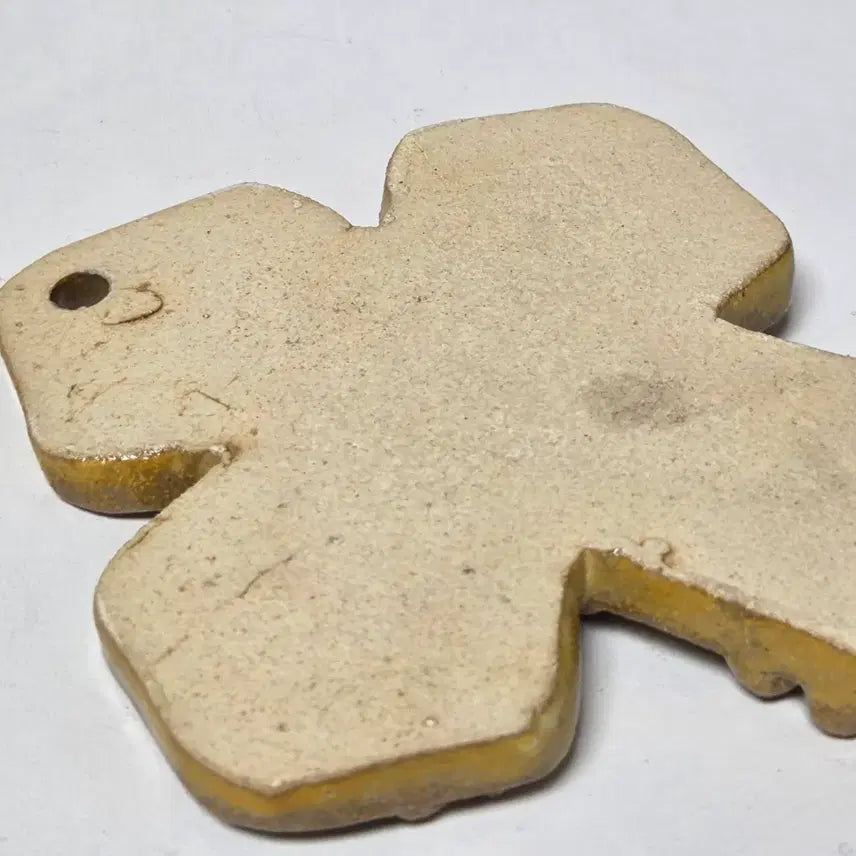 [BUNJANG] Handmade Ceramic Cross with Rose Detail / 도자기 십자가 도자기 가톨릭 십자가 도자기 장미