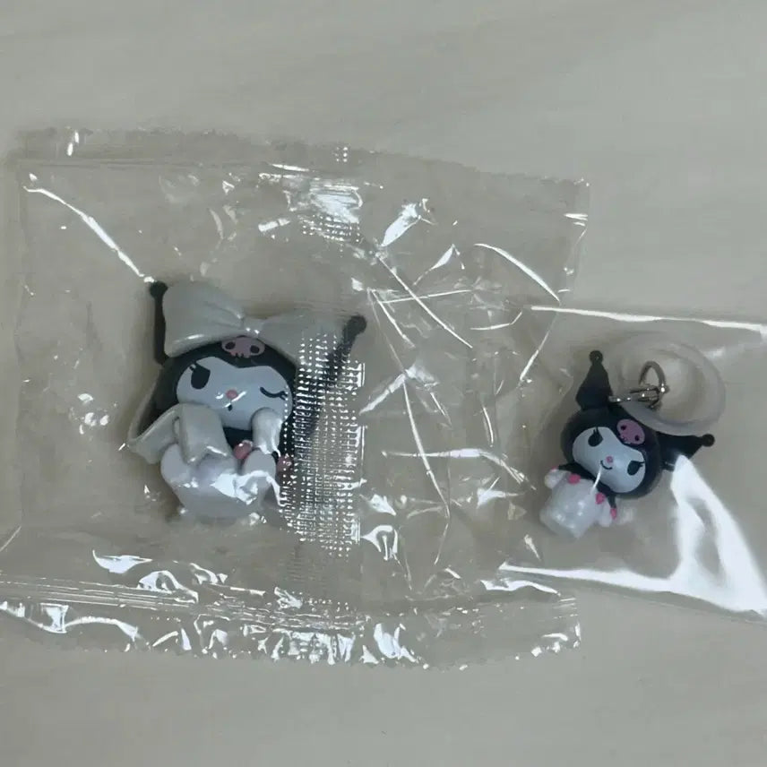 [BUNJANG] Kuromi Figure 2 Types Set / 쿠로미 피규어 2종 세트 새상품
