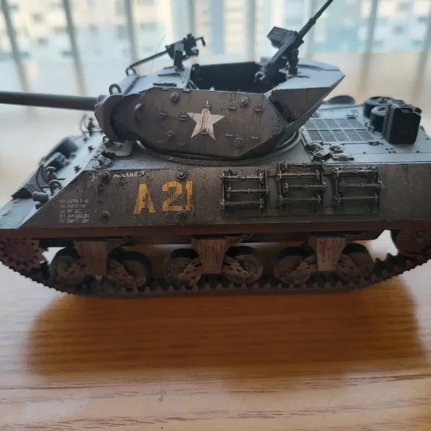 [BUNJANG] US Army M41 Walker Bulldog Tank Diorama (1/35 Scale) / 미군 M41전차 디오라마완성품