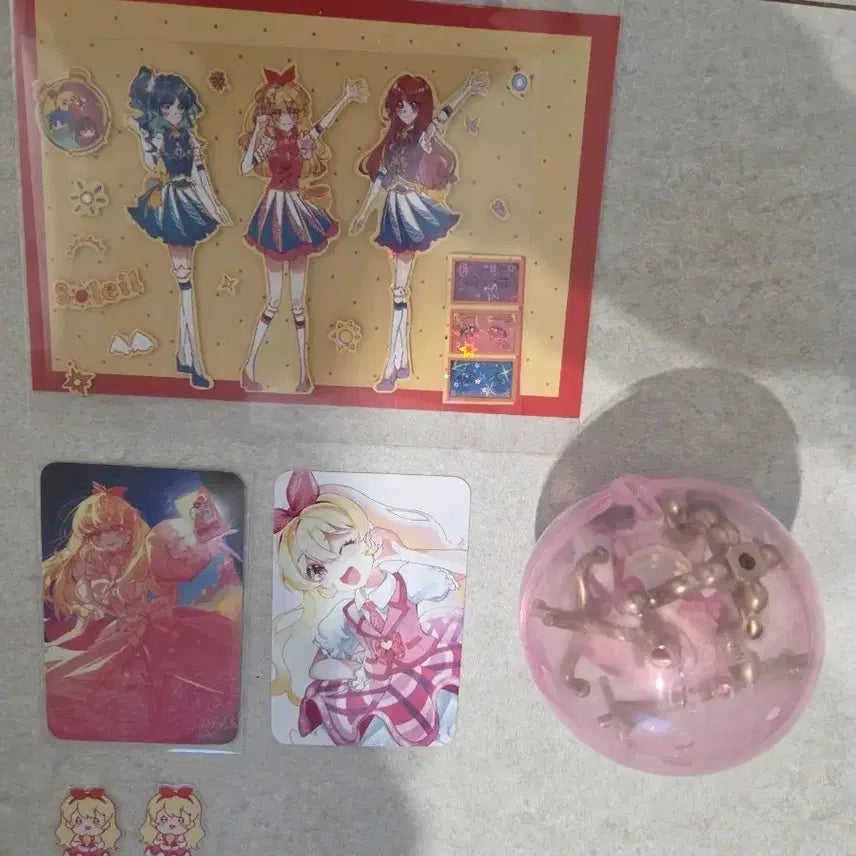 [BUNJANG] Aikatsu Ringo Goods Bundle / 아이카츠 라임이 굿즈