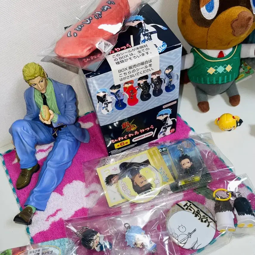[BUNJANG] Gintama Twisted Figures "Just Away" Exclusive Plush (Full Box) / 은혼 뒤틀린녀석들 새상품(풀박스) 저스터웨이 특전