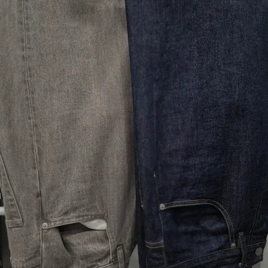 [BUNJANG] Orally Wide Denim Pants (Size 30) / 오라리 와이드 데님 팬츠 3사이즈(30) 2개