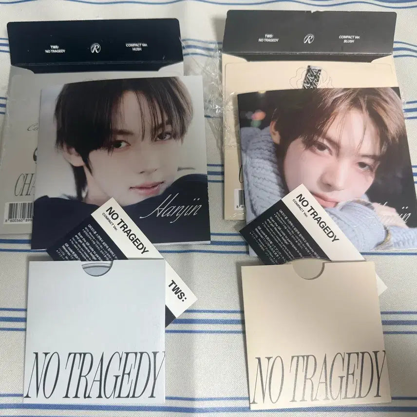 [BUNJANG] TWS Compact Album (HUSH Ver.) - Bundle Set / (마지막 가격)투어스 컴팩트 blush, hush 개봉 앨범 (한진 일괄