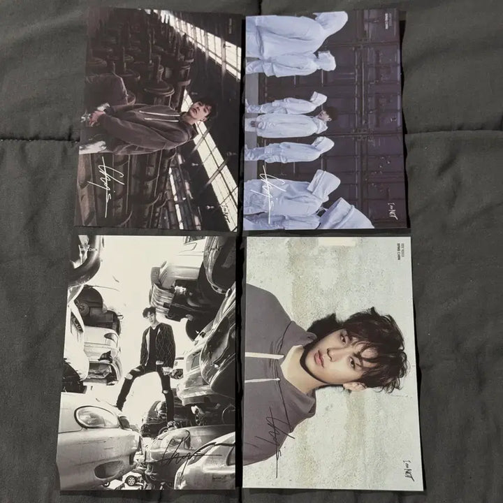[BUNJANG] Stray Kids Bang Chan I am NOT Album Photocard Postcard Bundle Set / 스트레이키즈 방찬 아엠낫 앨포 엽서 4장 일괄