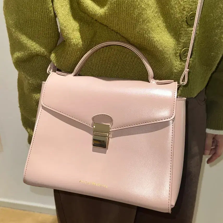 [BUNJANG] Alice Martha Midas Crossbody Bag / 앨리스마샤 미다스 인디핑크 크로스백