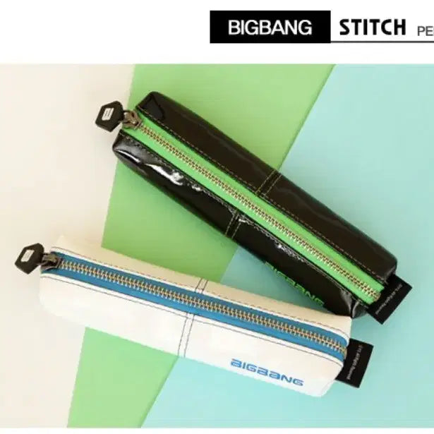 [BUNJANG] BIGBANG GD PVC Zipper Pencil Case (Sealed) / [미개봉] 빅뱅 PVC 절개방식 필통-블랙