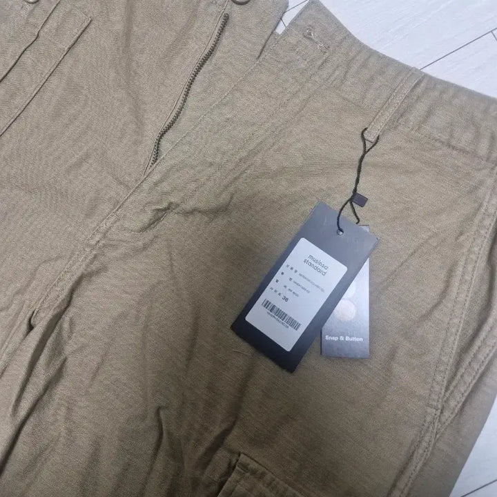 [BUNJANG] Standard Cargo Baksatin Pants (36) / 무탠다드 카고 백사틴 36