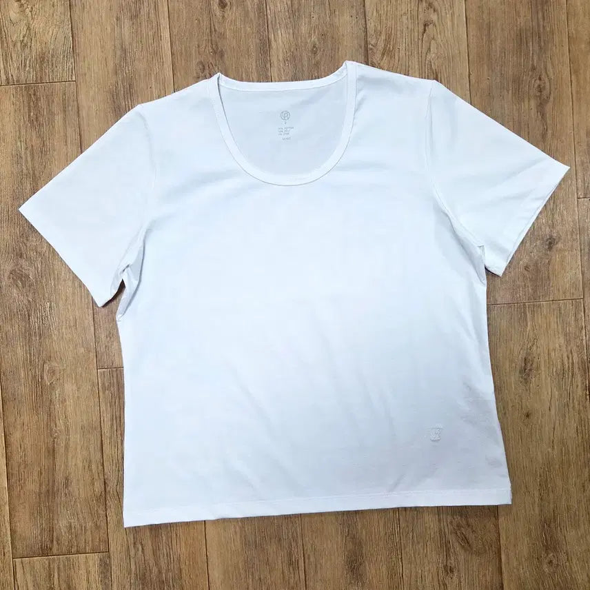 [BUNJANG] UMER U-Neck Short-Sleeve T-Shirt / 유메르(UMER) U넥 반팔티 프리사이즈 새상품