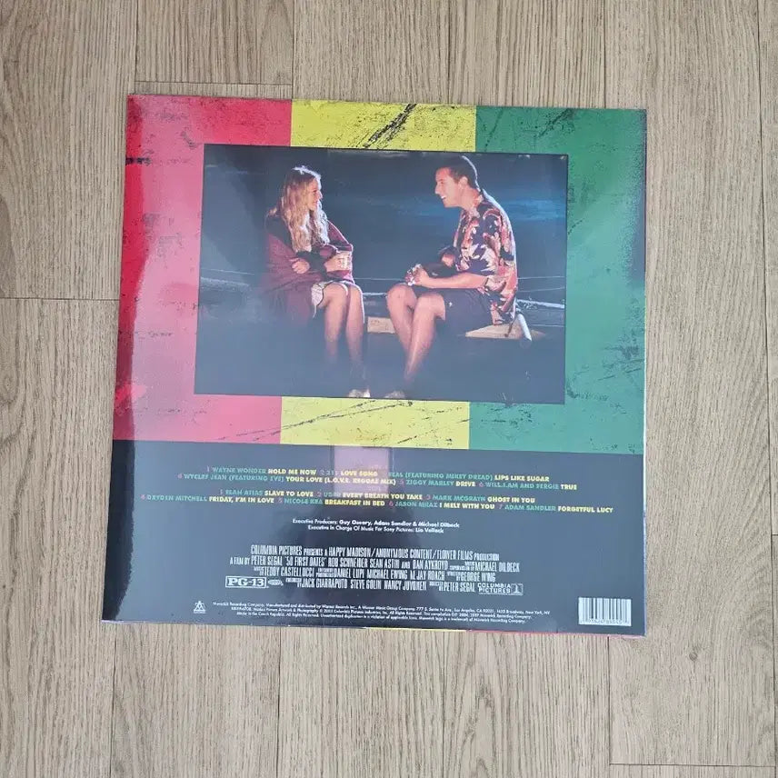 [BUNJANG] 50 First Dates OST Transparent Orange LP / 영화 첫키스만 50번째 OST 투명 오렌지 LP