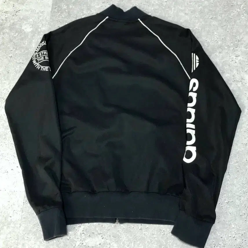 [BUNJANG] Adidas Multi Logo Jersey Track Jacket / 아디다스 멀티로고 져지 자켓 희귀 트랙탑 빅로고