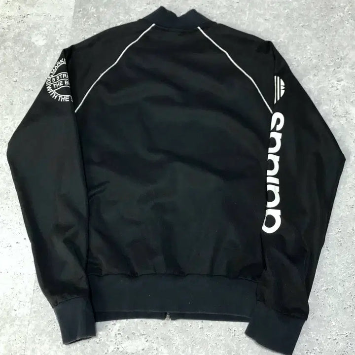 [BUNJANG] Adidas Multi Logo Jersey Track Jacket / 아디다스 멀티로고 져지 자켓 희귀 트랙탑 빅로고