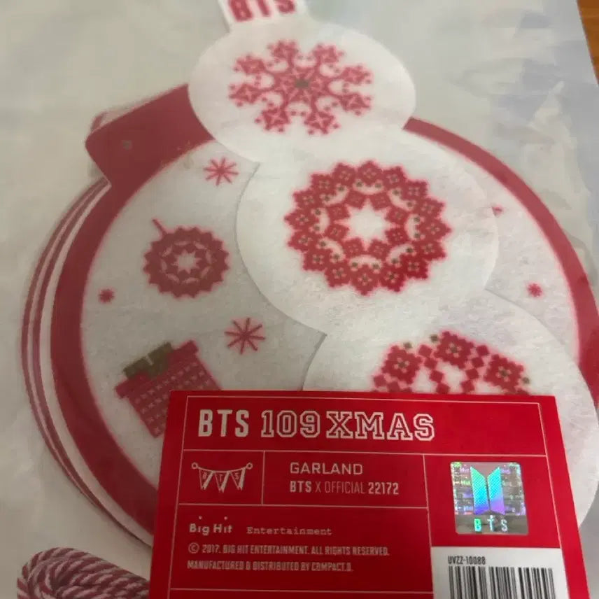 [BUNJANG] BTS 109XMAS Garlands &amp; 2ND MUSTER Garlands Bundle Set / 방탄소년단 109XMAS 가랜드 + 2ND MUSTER 가랜드