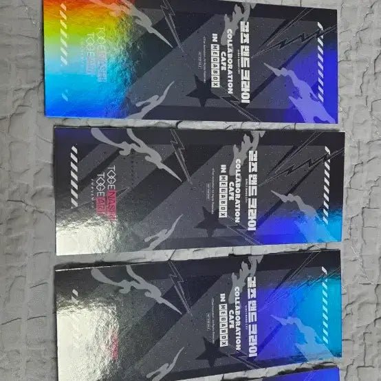 [BUNJANG] Bocchi the Rock! Hologram Bookmark Full Set (Collaboration Cafe) / 걸즈밴드크라이 홀로그램 북마크 5종 풀세트 (콜라보 카페)