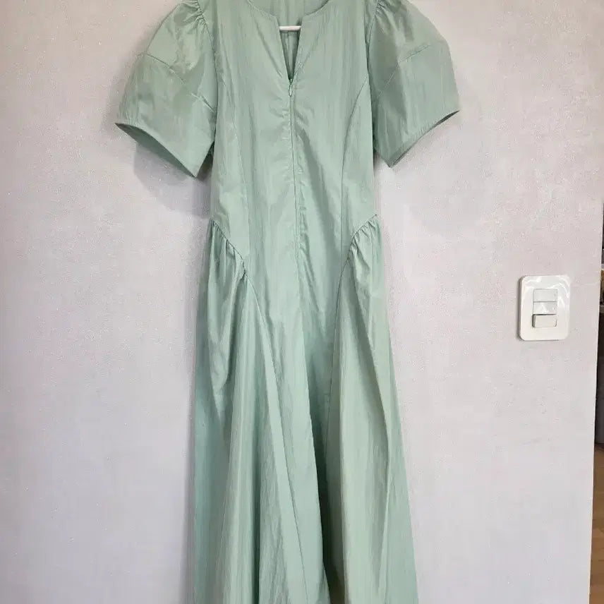 [BUNJANG] Mint Mini Dress / 상큼 민트 원피스