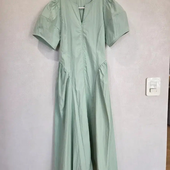 [BUNJANG] Mint Mini Dress / 상큼 민트 원피스
