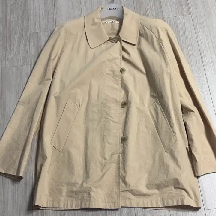 [BUNJANG] Prevail Raglan Trench Coat Beige / 프리베일 레글런 트렌치코트 베이지