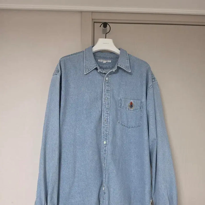 [BUNJANG] Heritagefloss Denim Shirt / [L]헤리티지플로스 데님셔츠