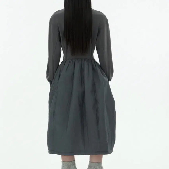 [BUNJANG] Amomento Sheer Padded Dress / 아모멘토 sheer padded dress