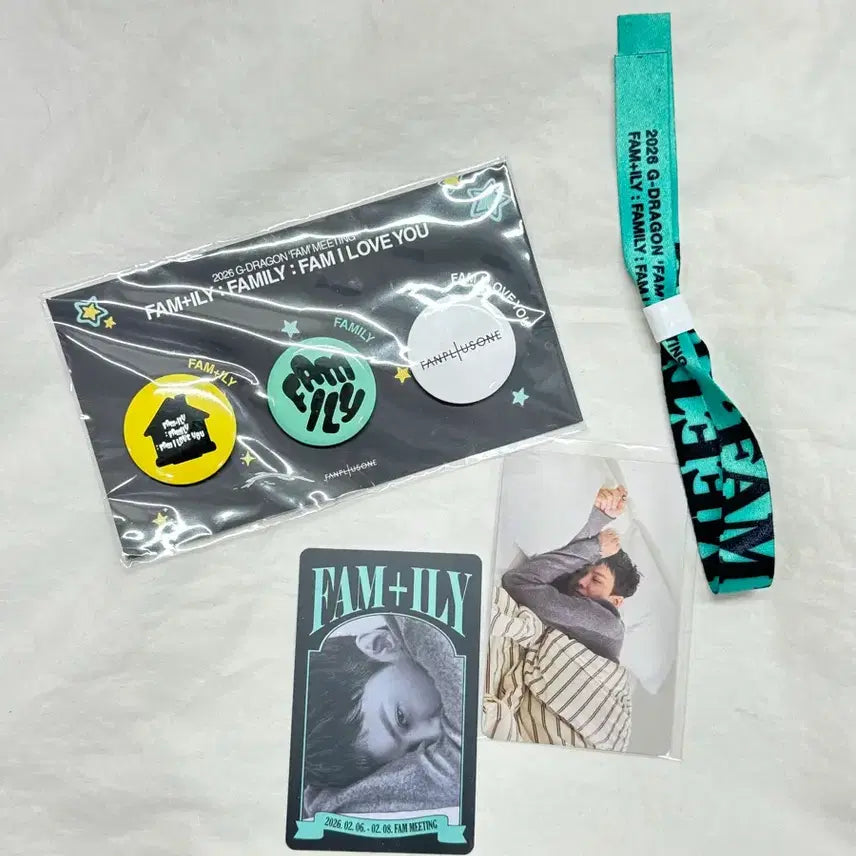 [BUNJANG] G-Dragon 2026 Fan Meeting Goods Bundle Set / 2026 지드래곤 팬미팅 굿즈 일괄