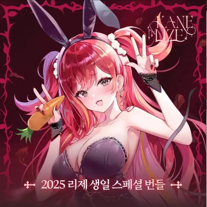 [BUNJANG] Stellive Akane Rize 2025 Birthday Special Bundle / 스텔라이브 2025 아카네리제 생일 스페셜 번들