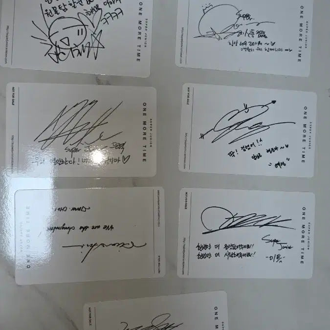 [BUNJANG] Super Junior One More Time Bundle Set Photocard / 슈퍼주니어 슈주 포카 one more time 일괄