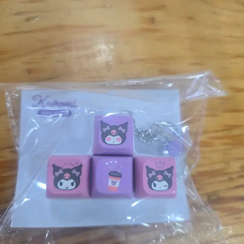 [BUNJANG] Sanrio Kuromi Keycap / 세븐일레븐 산리오키캡 *쿠로미