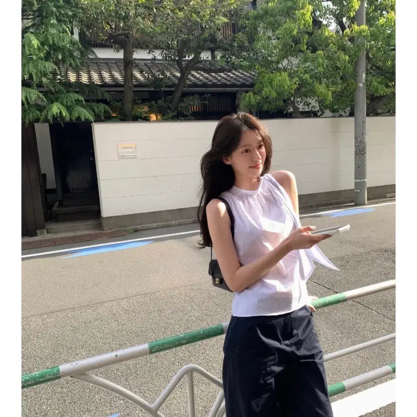 [SOLD OUT] 르플레인 셀리아 타이 블라우스 Selier Tie Blouse
