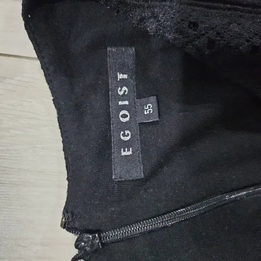 [BUNJANG] Egoist Black Mini Dress / 에고이스트 블랙원피스55(상태굿)