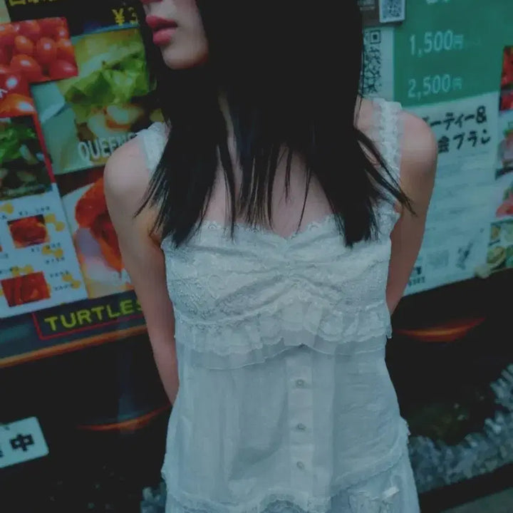 [BUNJANG] ROXYUAL Multi Lace Trimming Bustier / 로액슈얼 뷔스티에 판매합니다