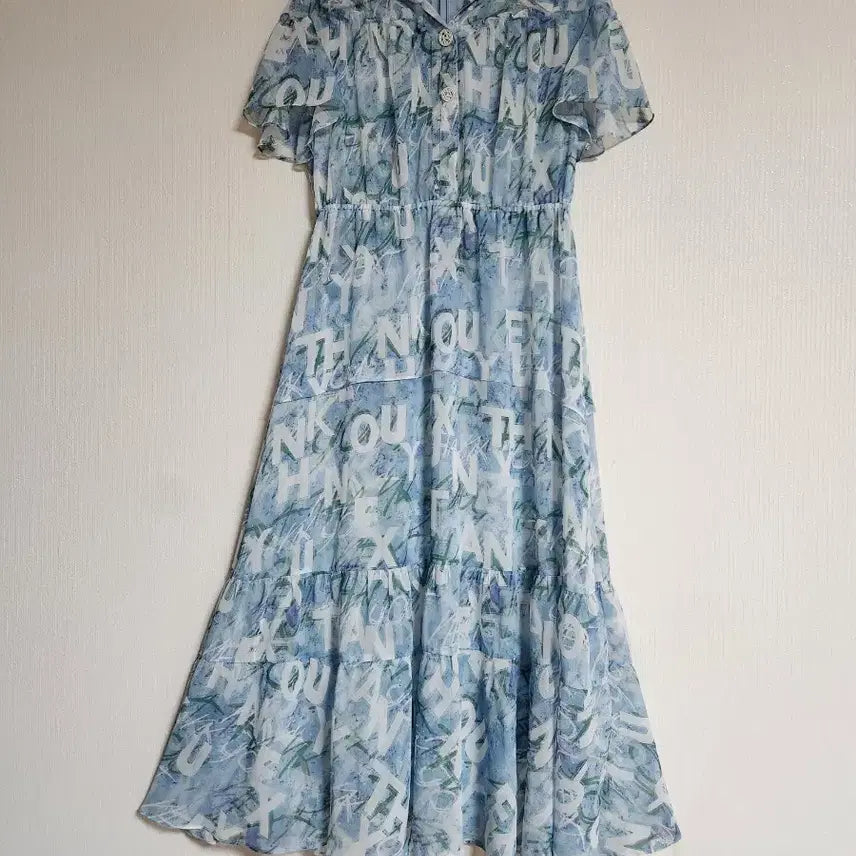 [BUNJANG] JJ-ro Chiffon Long Dress / JJ-ro쉬폰 롱롱 원피스66