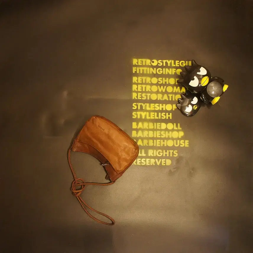 [BUNJANG] Fossil Mini Leather Crossbody Bag Vintage / 7111 파슬가방 크로스백 미니백 미니가방 가죽백 가죽가방 빈티지가방