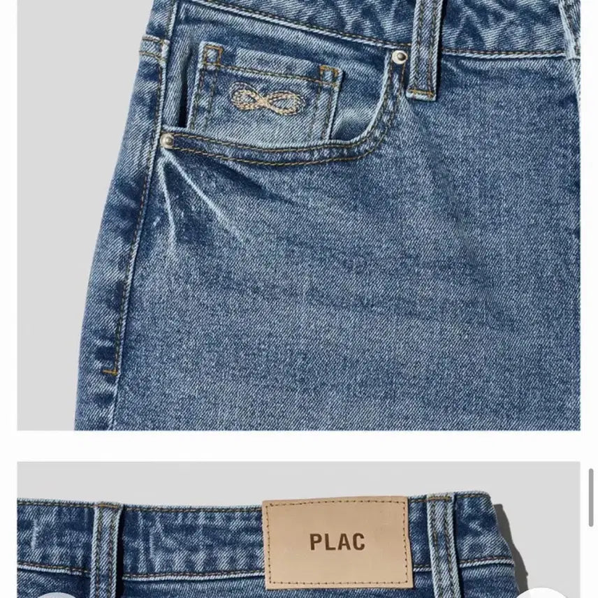 [BUNJANG] PLAC Jeans Boy Fit Medium Wash Denim Jeans Size 28 / PLAC 플랙진 사계절 보이핏 중청 데님 청바지 28