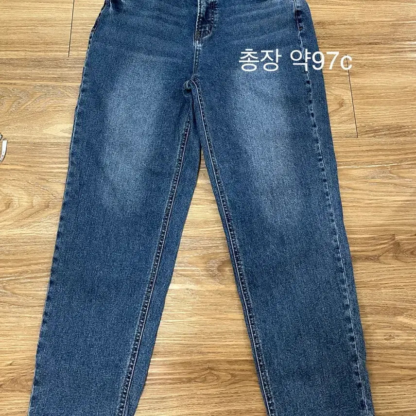 [BUNJANG] PLAC Jeans Boy Fit Medium Wash Denim Jeans Size 28 / PLAC 플랙진 사계절 보이핏 중청 데님 청바지 28