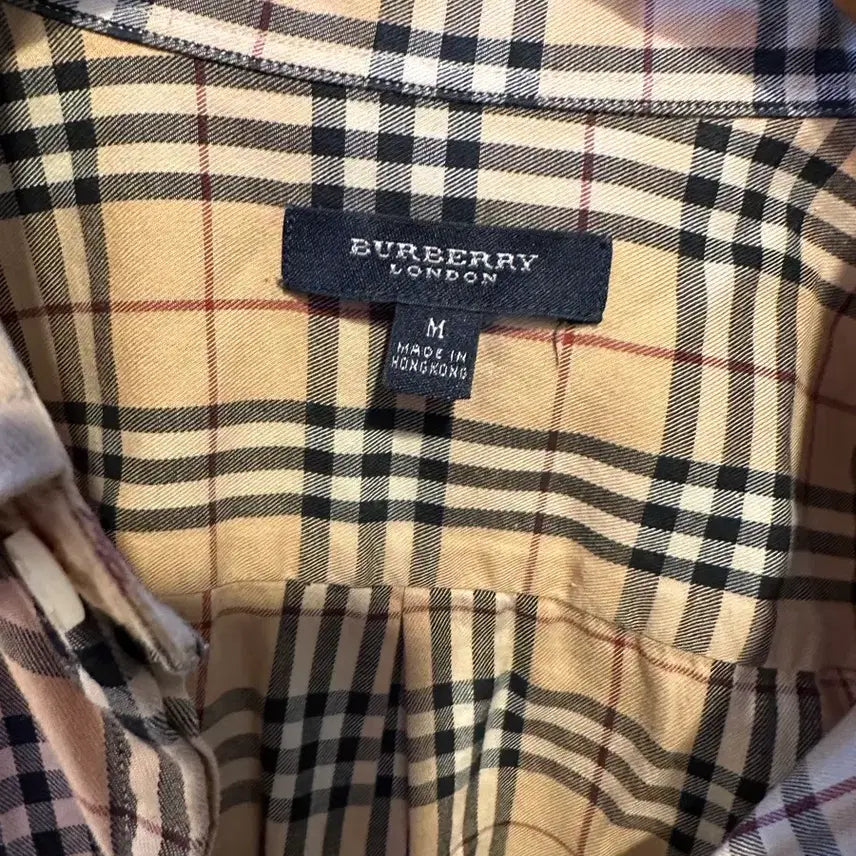[BUNJANG] Burberry Check Nova Shirt / 버버리 정품 체크노바 셔츠