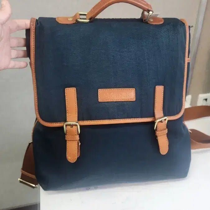 [BUNJANG] Montsac Denim Backpack / 몽삭 데님 백팩