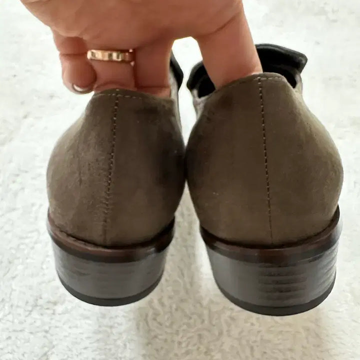 [BUNJANG] Suede Loafers / 스웨이드 로퍼 230