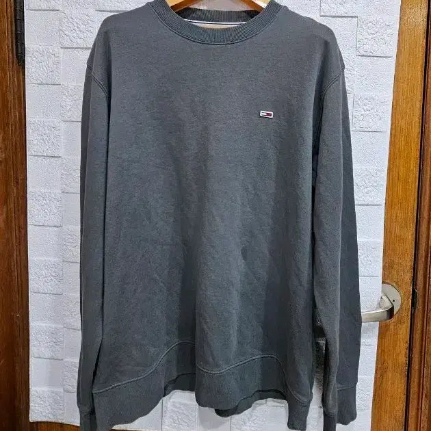 [BUNJANG] Tommy Hilfiger Sweatshirt Gray / 타미힐피거 맨투맨 티셔츠 회색