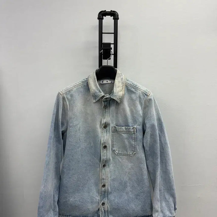 [BUNJANG] Off-White Denim Jacket (L) / [세븐럭셔리샵] (L) 오프화이트 데님 자켓