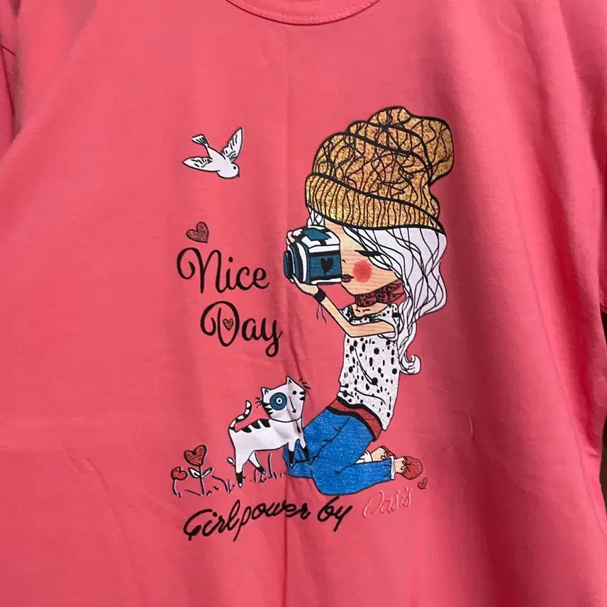 [BUNJANG] Character Printing Long Sleeve T-Shirt / 캐릭터 프린팅 긴팔 티셔츠 긴팔티