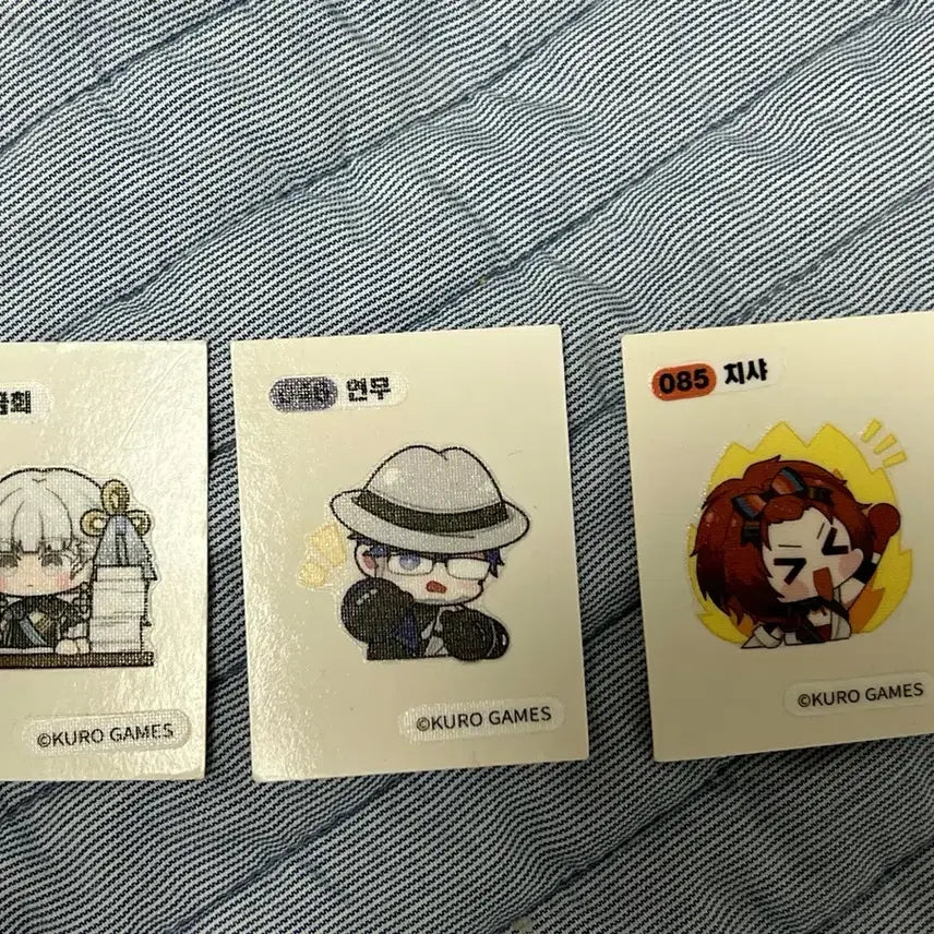 [BUNJANG] Myungjo Tteobuseal Sticker Set / ( 일괄 ) 명조 띠부씰