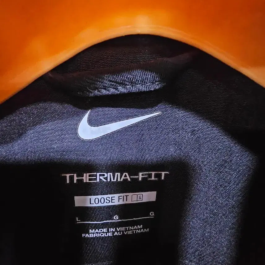 [BUNJANG] Nike Black Zip-Up Jacket / 무배)나이키 블랙 집업 바막 자켓 루즈핏 L