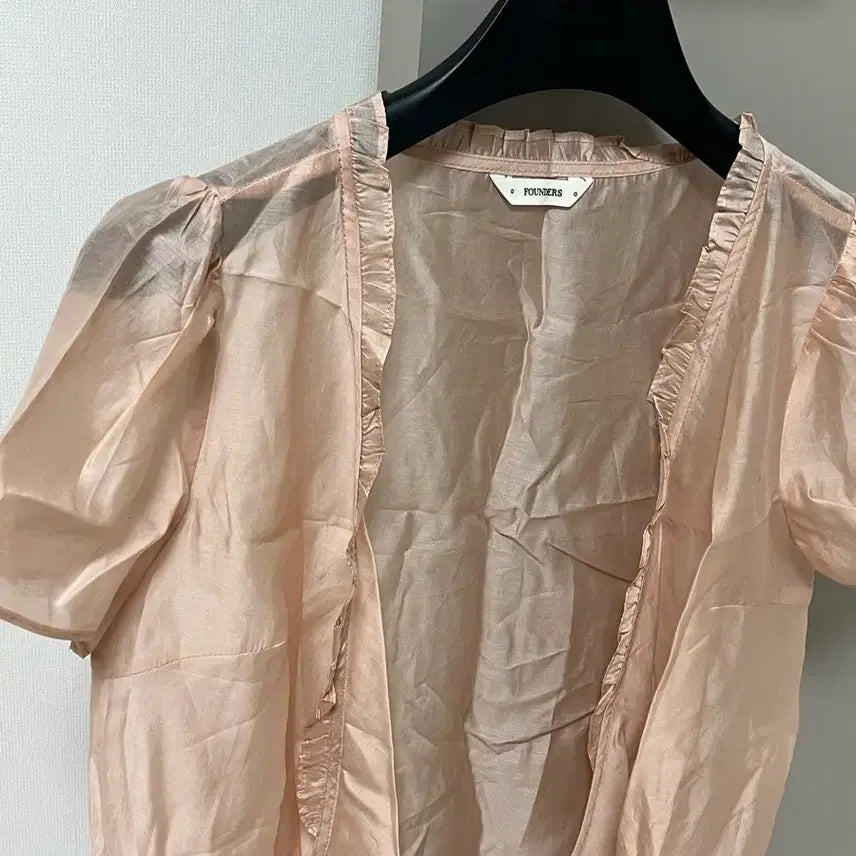 [BUNJANG] Founders Bijou Lab Blouse (New) / 파운더스 비쥬랩블라우스(새상품)