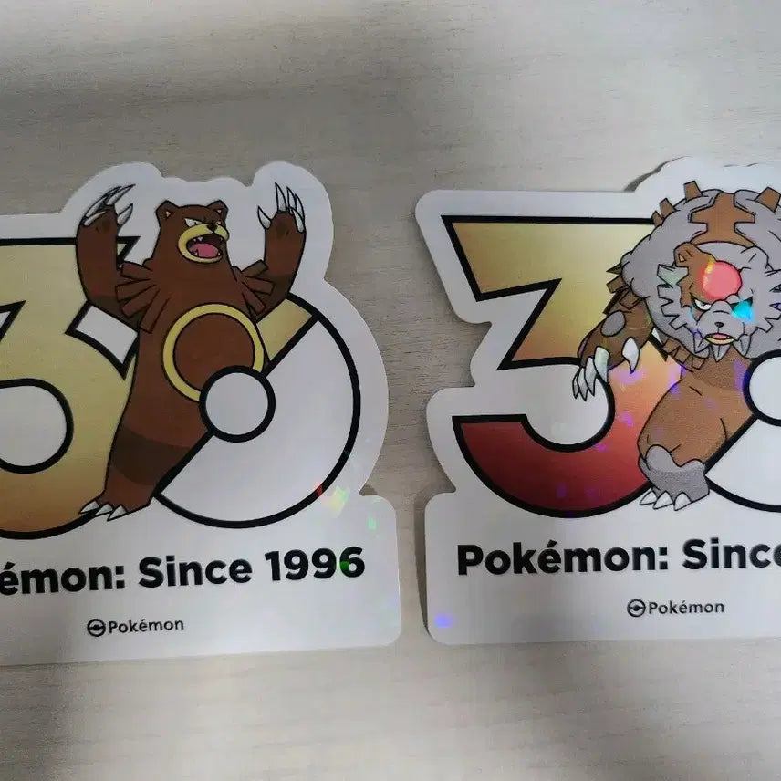 [BUNJANG] Pokemon 30th Anniversary Sticker Ringo / 포켓몬 30주년 스티커 링곰