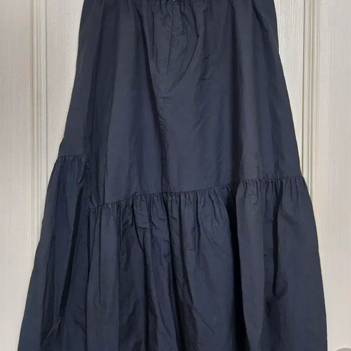 [BUNJANG] Flamingo Black Long Skirt (Size M) / 후라밍고 블랙  롱 스커트 M사이즈