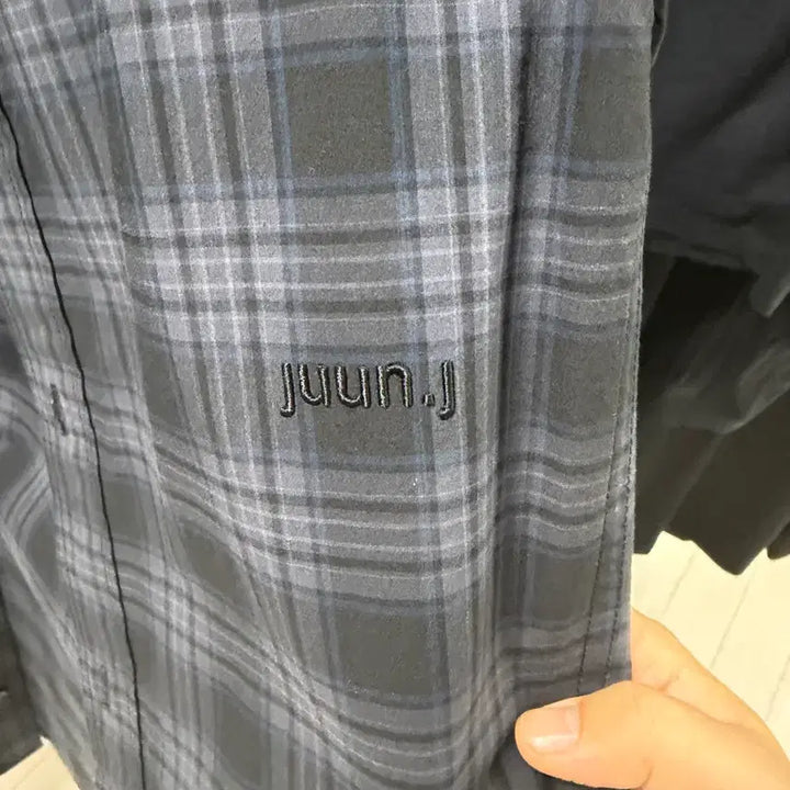 [BUNJANG] Juun.J Check Shirt Size 46 / 준지 체크셔츠 46사이즈
