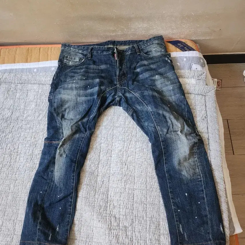[BUNJANG] DSquared2 Washed Denim Jeans (36) / 디스퀘어드2 워싱 데님 청바지 36