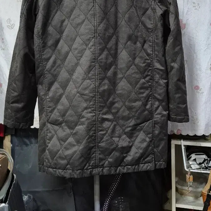 [BUNJANG] SERIES Waxed Cotton Quilted Jumper Jacket / 시리즈    왁스  퀼팅 (충전재) 점퍼 자켓