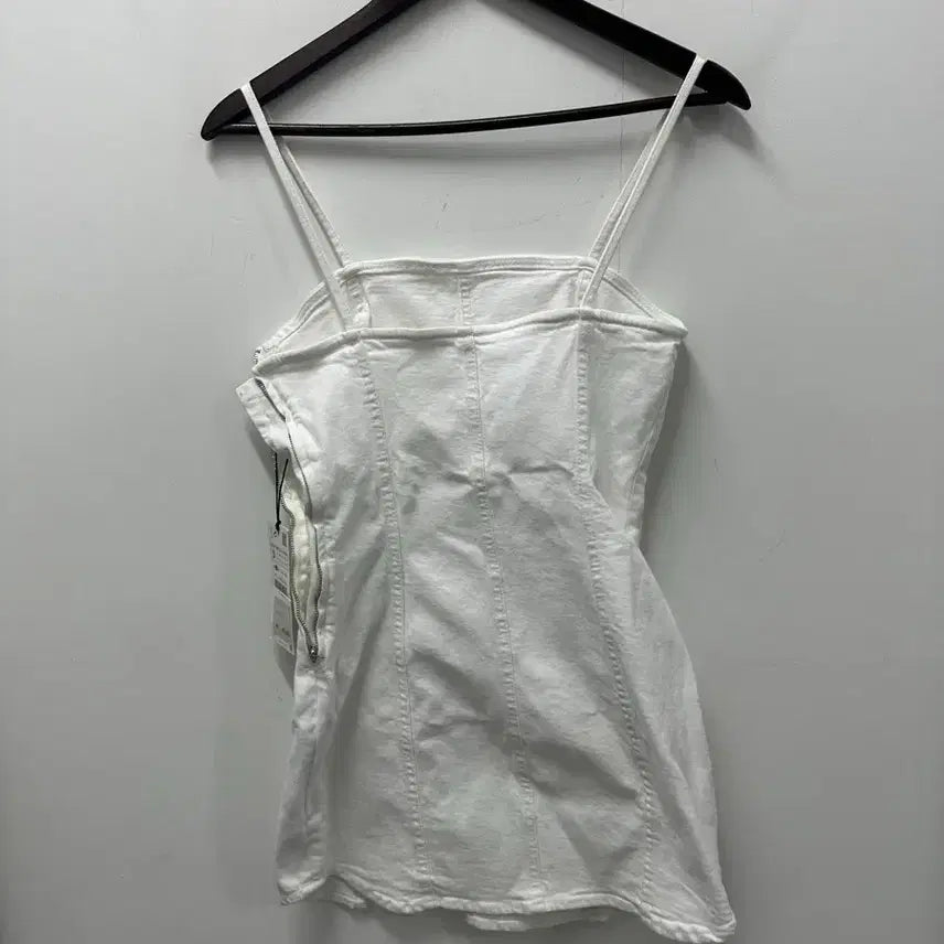 [BUNJANG] Zara White Bustier Top 90 / [만원 아라비아빈티지]자라 화이트 뷔스티에 탑 90