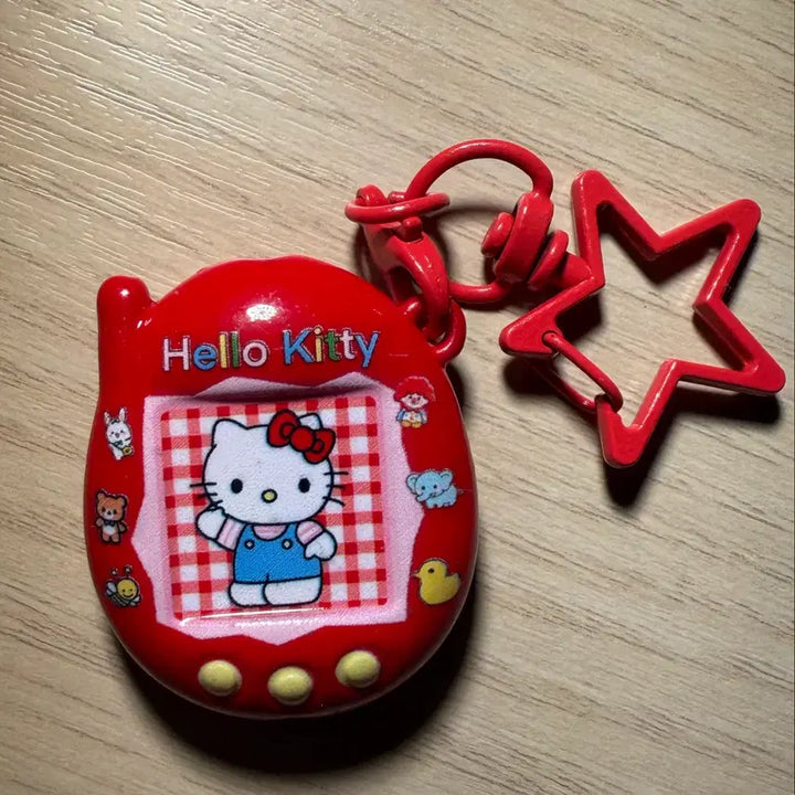 [BUNJANG] Hello Kitty Tamagotchi Keychain / 키티 다마고치 키링