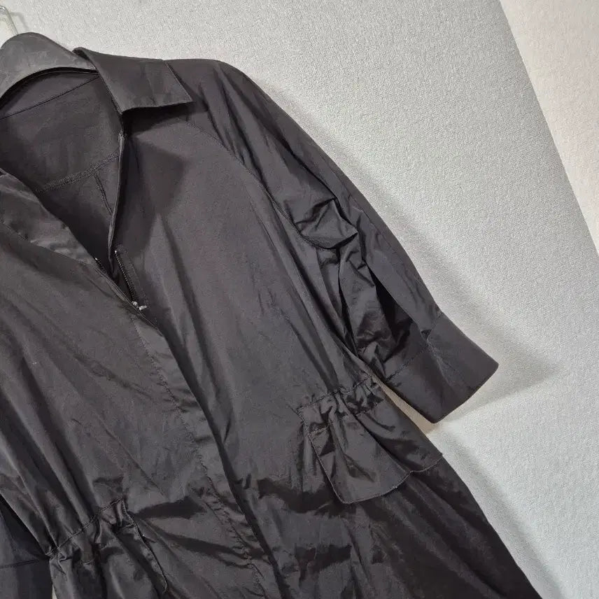 [BUNJANG] MAXSTUDIO Nylon Cotton String Coat / MAXSTUDIO 나일론면 스트링 코트 66~77